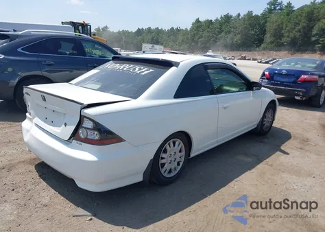 2005 Honda Civic Lx from USA, damaged, VIN 1HGEM22525L063963